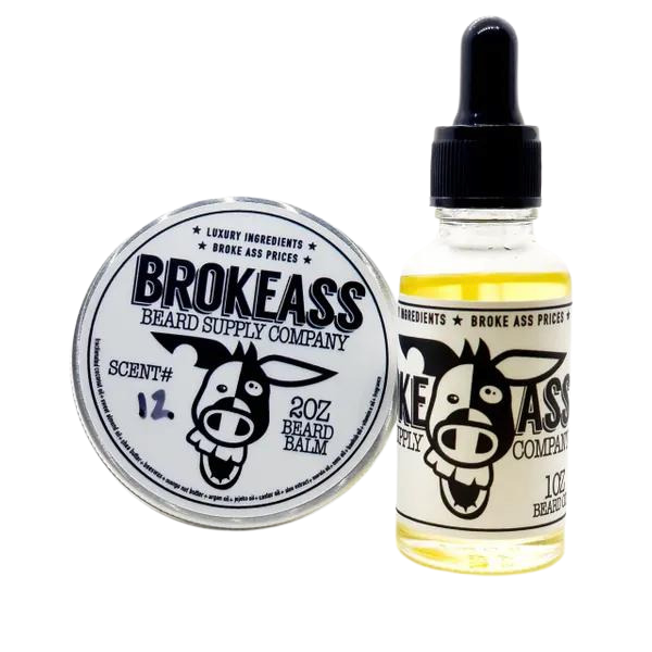 Beard Oil & Beard Balm Combo Set (Cologne Series)