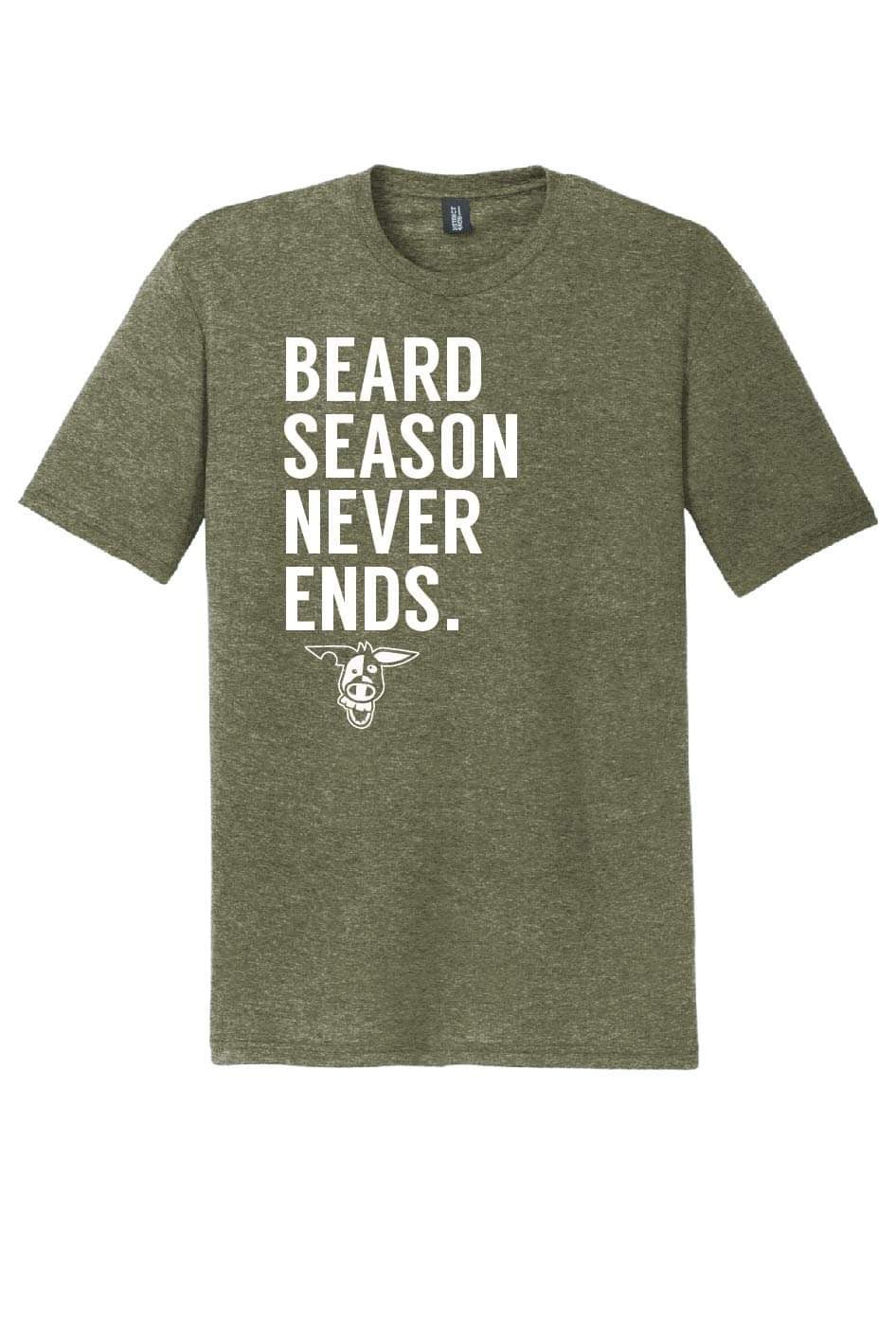 Beard Season Never Ends T Shirt- Preorder